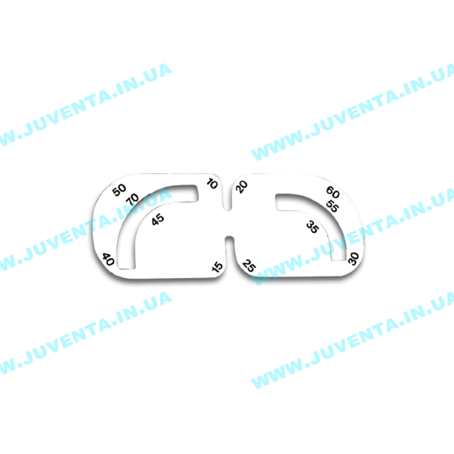 Шаблон "Bohle" для вирізання закруглених кутів, BO 5000110 BOHLE (Німеччина)