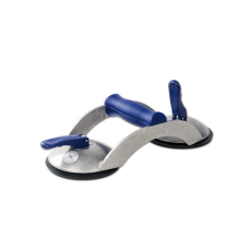 Присоска "Veribor blue line" 2-х голівчата алюмінієва (70 кг.), з поперечною ручкою, BO 602.0BL BOHLE (Німеччина)
