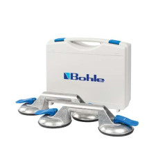 Набір в кейсі (2 х Присоска VERIBOR 2-x головочная алюміній 60 кг), BO S2.421 BOHLE (Німеччина)