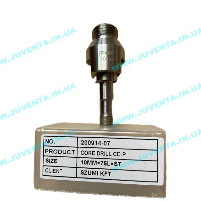 Свердло 10мм K-Star з різьб. хвостовиком 1/2 "CDP, KS CDP10 K-STAR (Південна Корея)