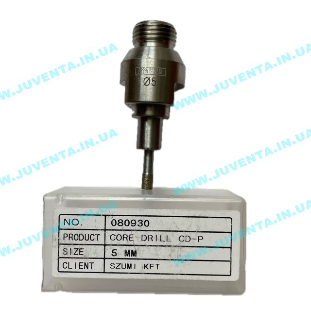 Свердло 5мм K-Star з різьб. хвостовиком 1/2 "CDP, KS CDP5 K-STAR (Південна Корея)