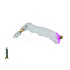 Склоріз масляний "K-Star" з ергономічної пластиковою рукояткою для скла 11-19мм (широкий ріжучий елемент 148 °), 303ВН K-STAR (Південна Корея)