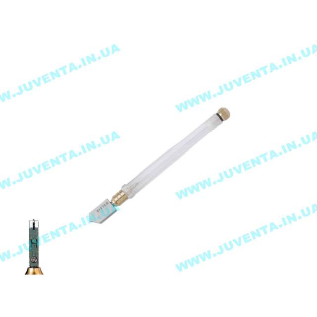 Склоріз масляний "K-Star" з пластиковою ручкою для скла 11-19мм (широкий ріжучий елемент 148 °), 310ВН K-STAR (Південна Корея)