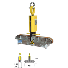 Пінза PZ 3/25: товщина листа 3 до 15 мм. Вантажопідйомність - до 1000 кг RBB Imola (Італія)